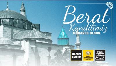 BAŞKAN ALTAY BERAT KANDİLİ’Nİ KUTLADI