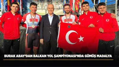 BURAK ABAY’DAN BALKAN YOL ŞAMPİYONASI’NDA GÜMÜŞ MADALYA