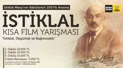 Büyükşehir’den İstiklal Marşı Konulu Kısa Film Yarışması