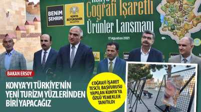 Coğrafi İşaret Tescil Başvurusu Yapılan Konya’ya Özgü Yemekler Tanıtıldı