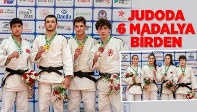 JUDODA 6 MADALYA BİRDEN