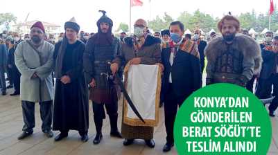 Konya’dan Gönderilen Berat Söğüt’te Teslim Alındı