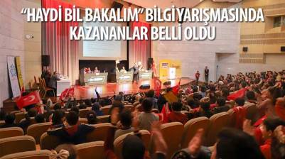 “Haydi Bil Bakalım” Bilgi Yarışmasında Kazananlar Belli Oldu